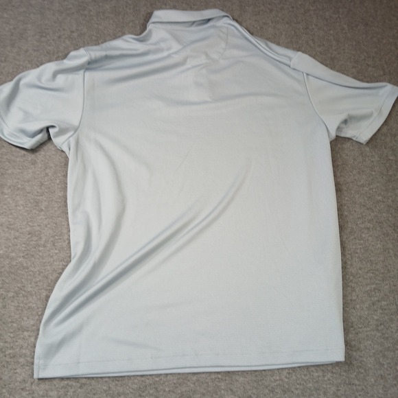 Jack Nicklaus Mens Golden Bear Performance Golf Polo Shirt Light Blue Large L - Picture 7 of 8